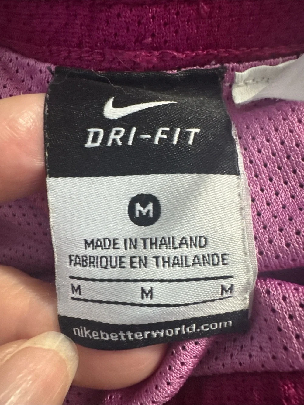 Nike Dri-Fit Drawstring Mesh Athletic Shorts Women’s Size Medium - Picture 5 of 6